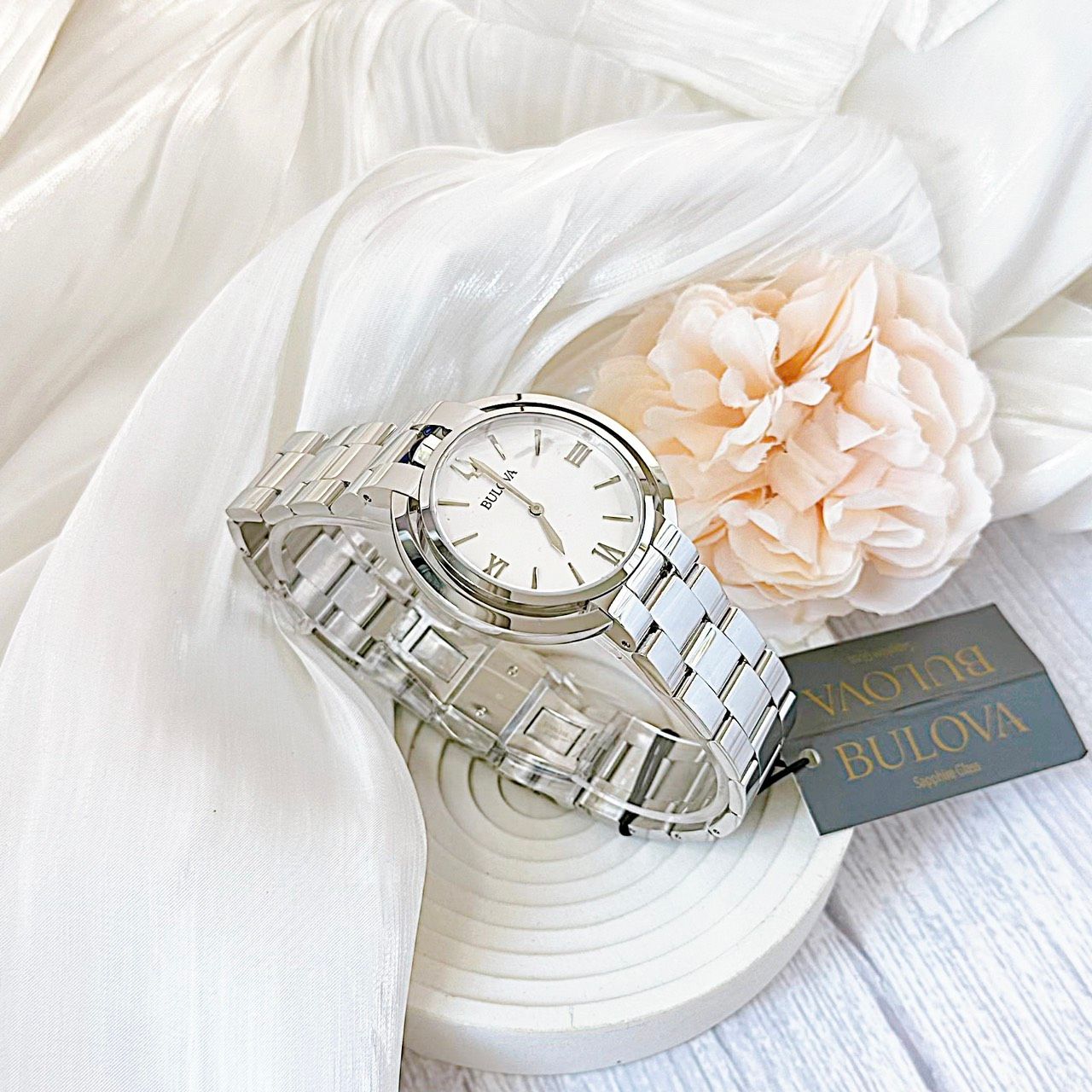 Bulova Quartz 96L306 - Đồng Hồ Nữ - Chính Hãng Giá Tốt – PhongWatch