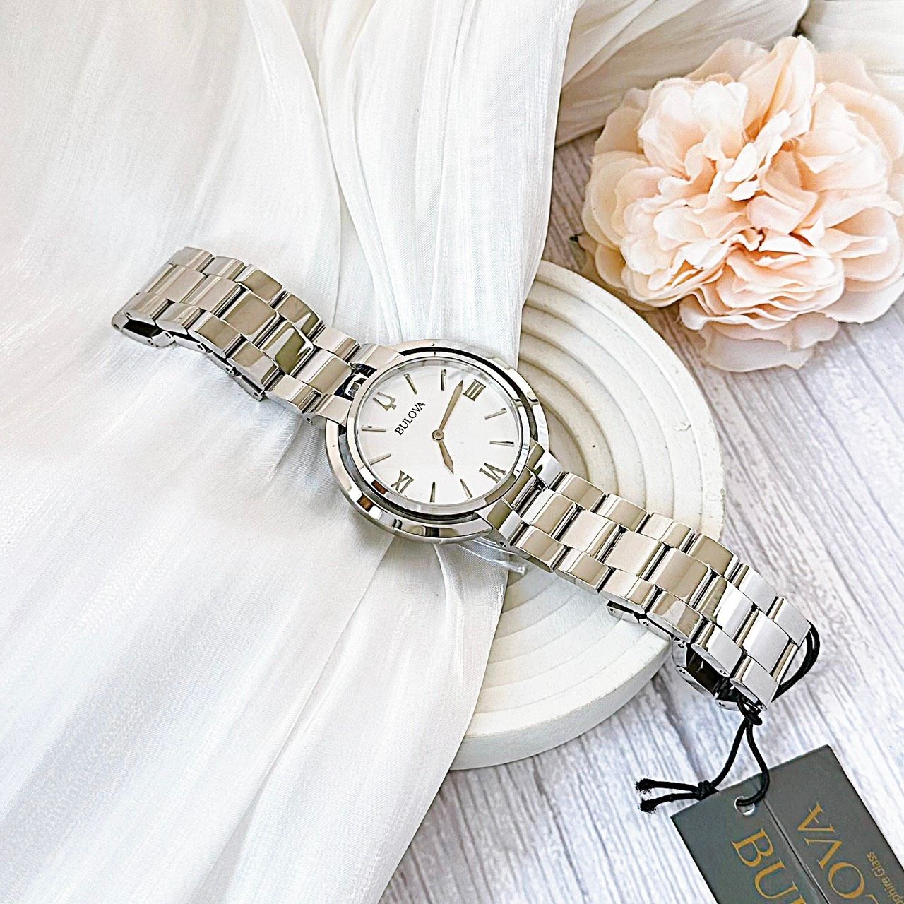 Bulova Quartz 96L306 - Đồng Hồ Nữ - Chính Hãng Giá Tốt – PhongWatch