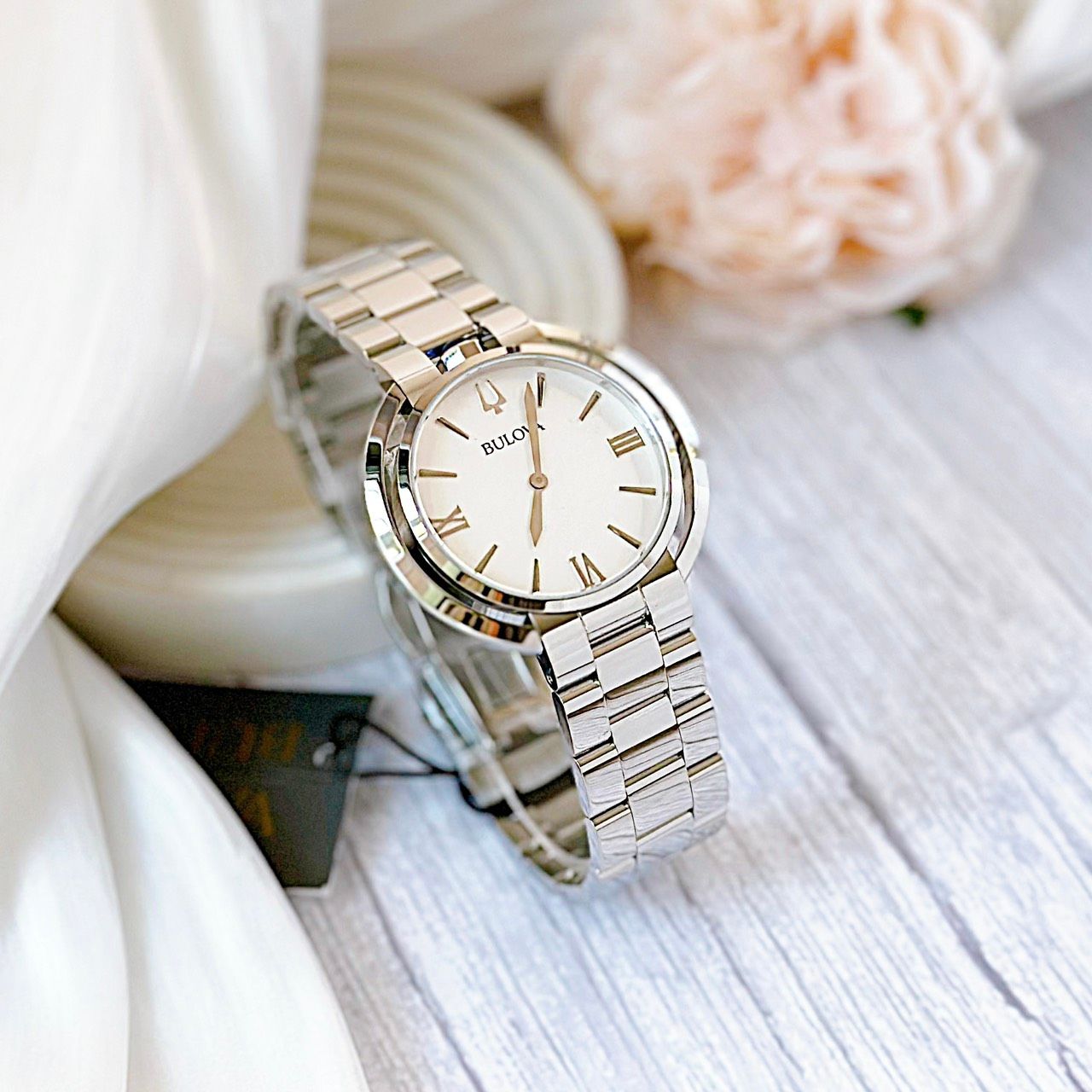 Bulova Quartz 96L306 - Đồng Hồ Nữ - Chính Hãng Giá Tốt – PhongWatch