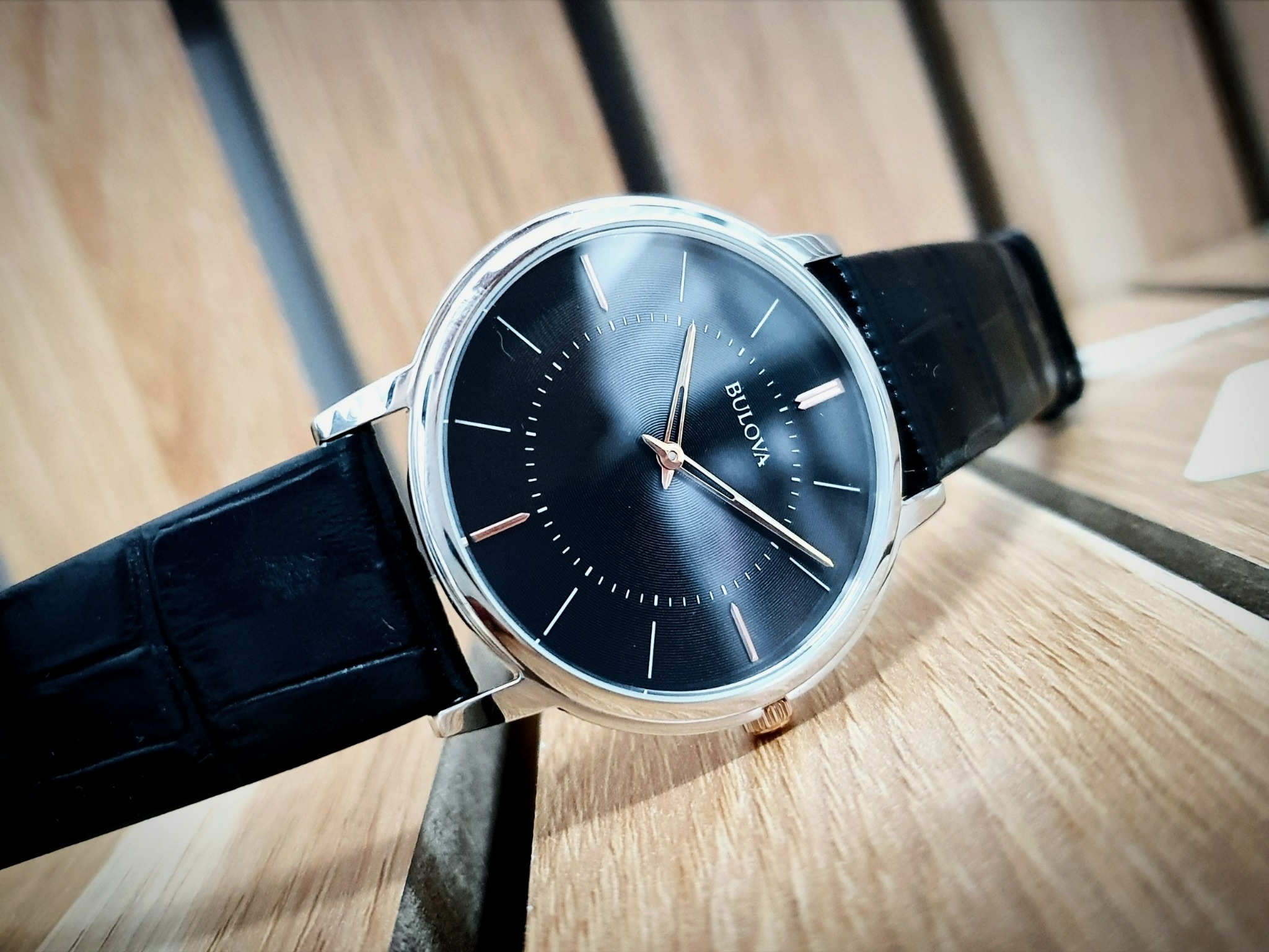 Bulova Quartz 98A167 Classic Leather - Đồng Hồ Nam -Chính Hãng Giá 