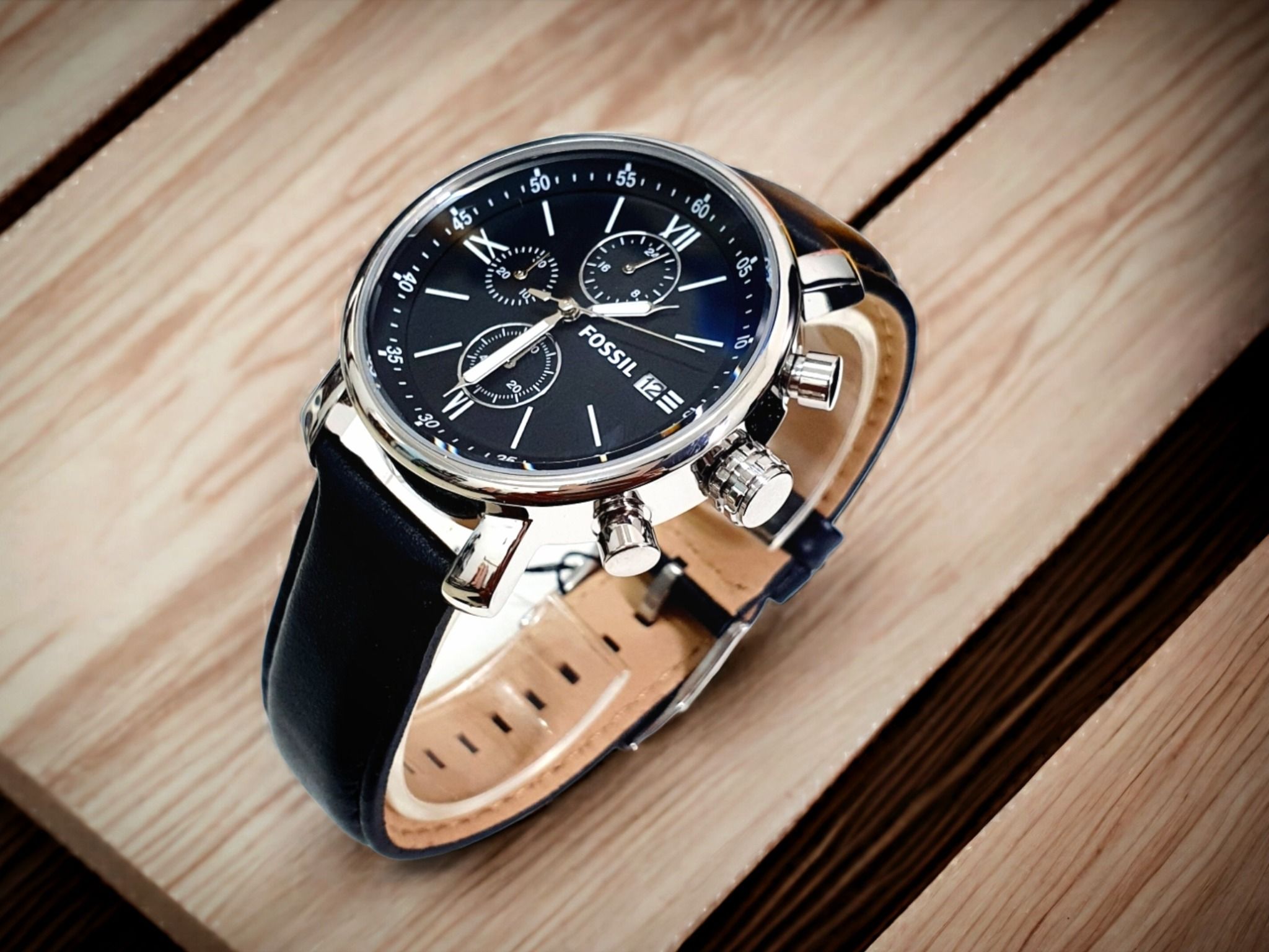 Fossil Quartz BQ1006 Rhett Analog ng H Nam Chinh Hang Gia T t PhongWatch