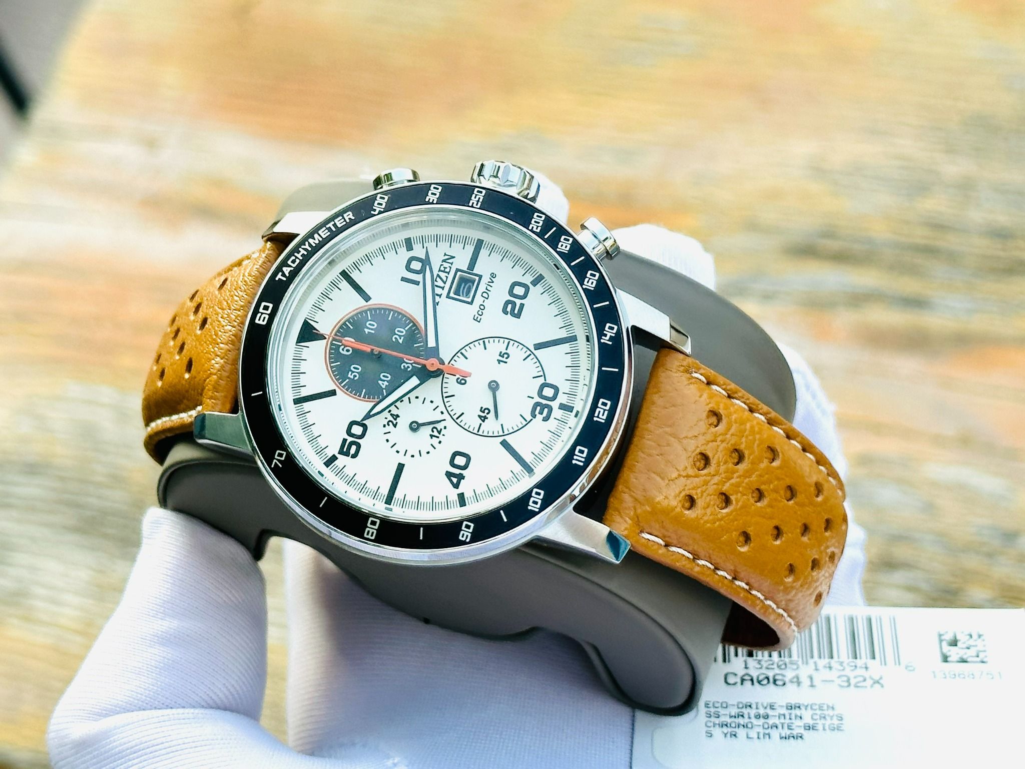 Citizen Eco-Drive CA0641-32X Brycen Leather Strap - Đồng Hồ Nam