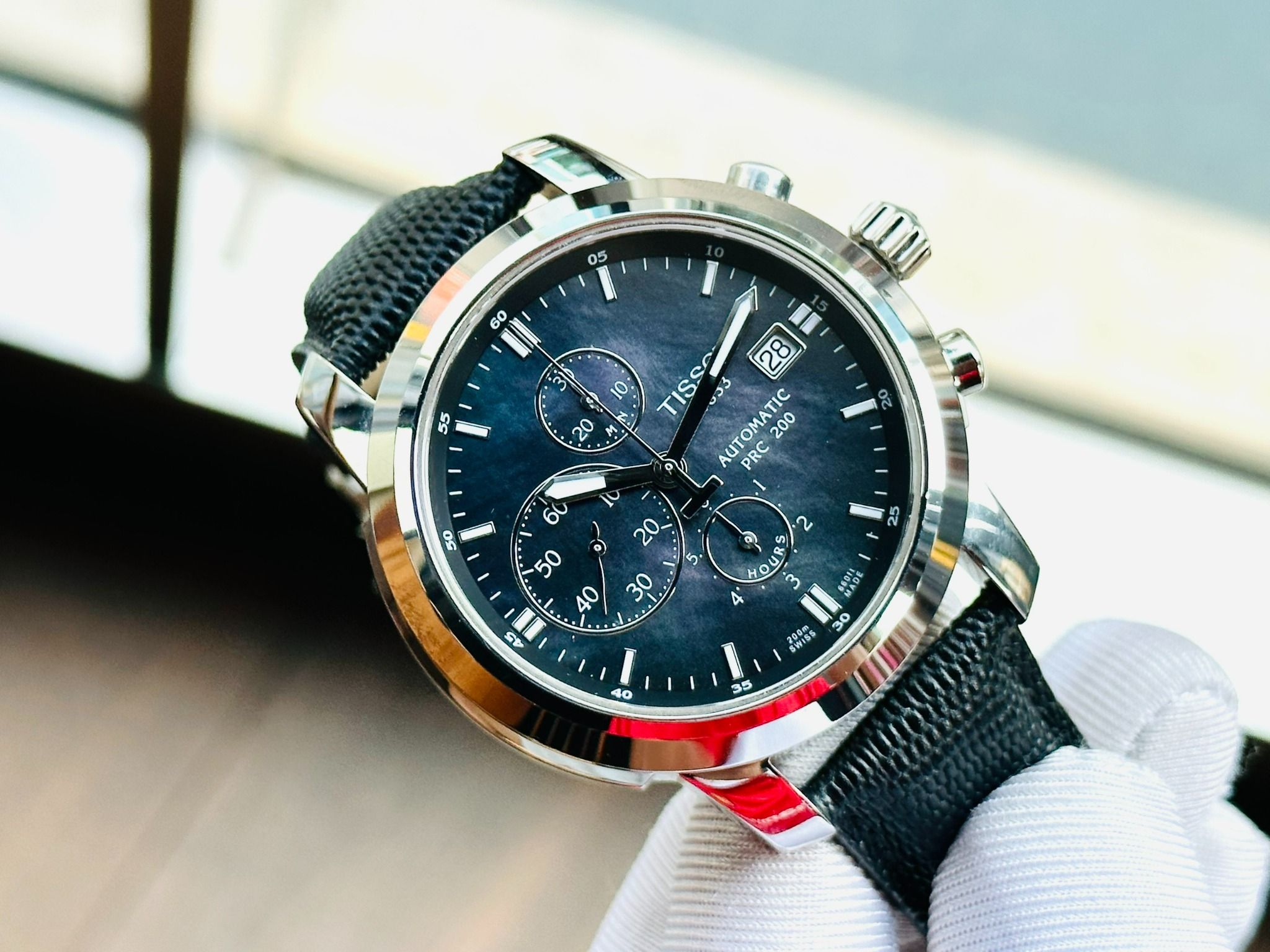 Yahoo!オークション - TISSOT ティソ PRC200 クロノグラフ デイト T014