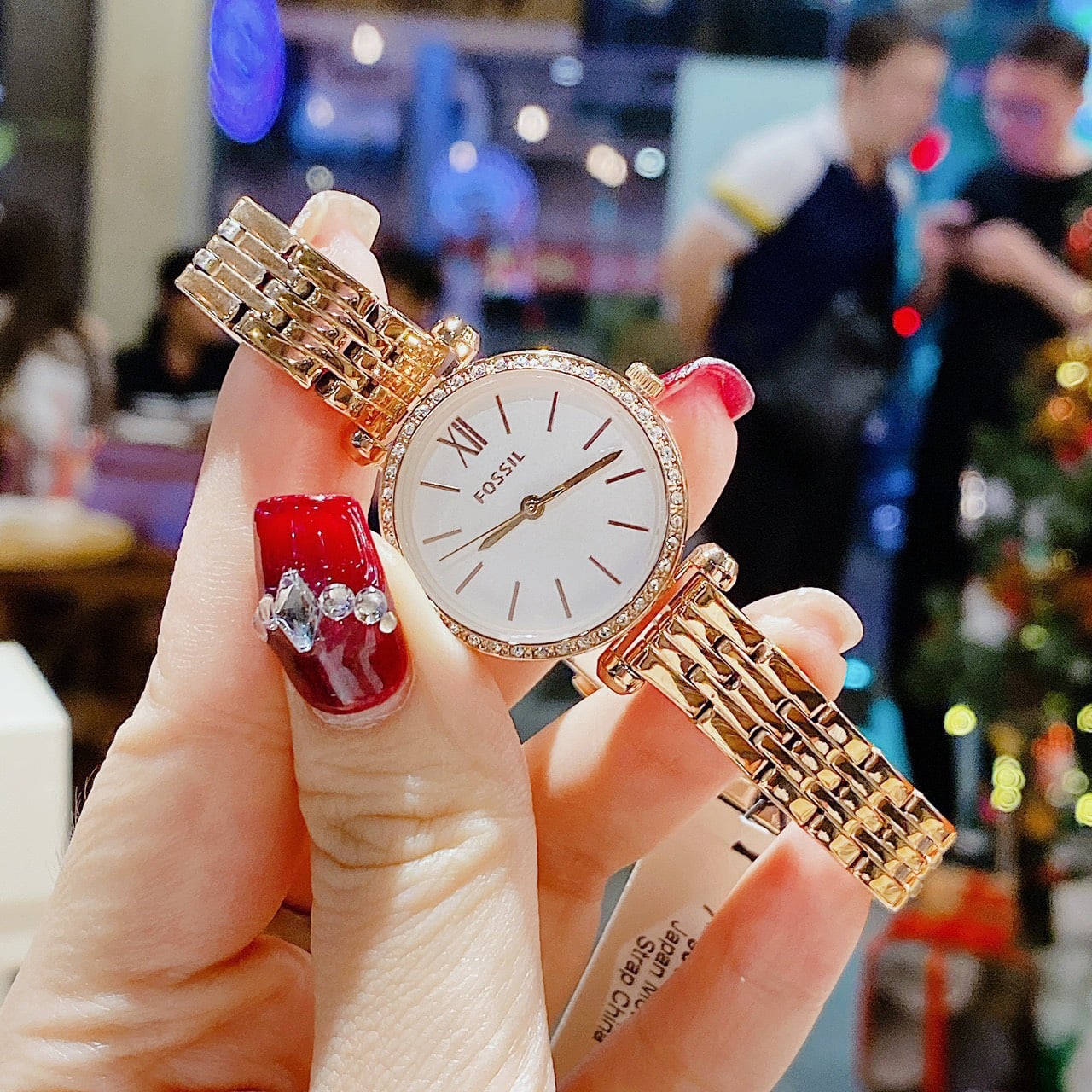 Fossil BQ3502 Tillie Mini Three-Hand Rose Gold-Tone Stainless Steel Watch Fossil Quartz BQ3502 Tillie Mini Three-Hand Rose Gold-Tone  main image 3