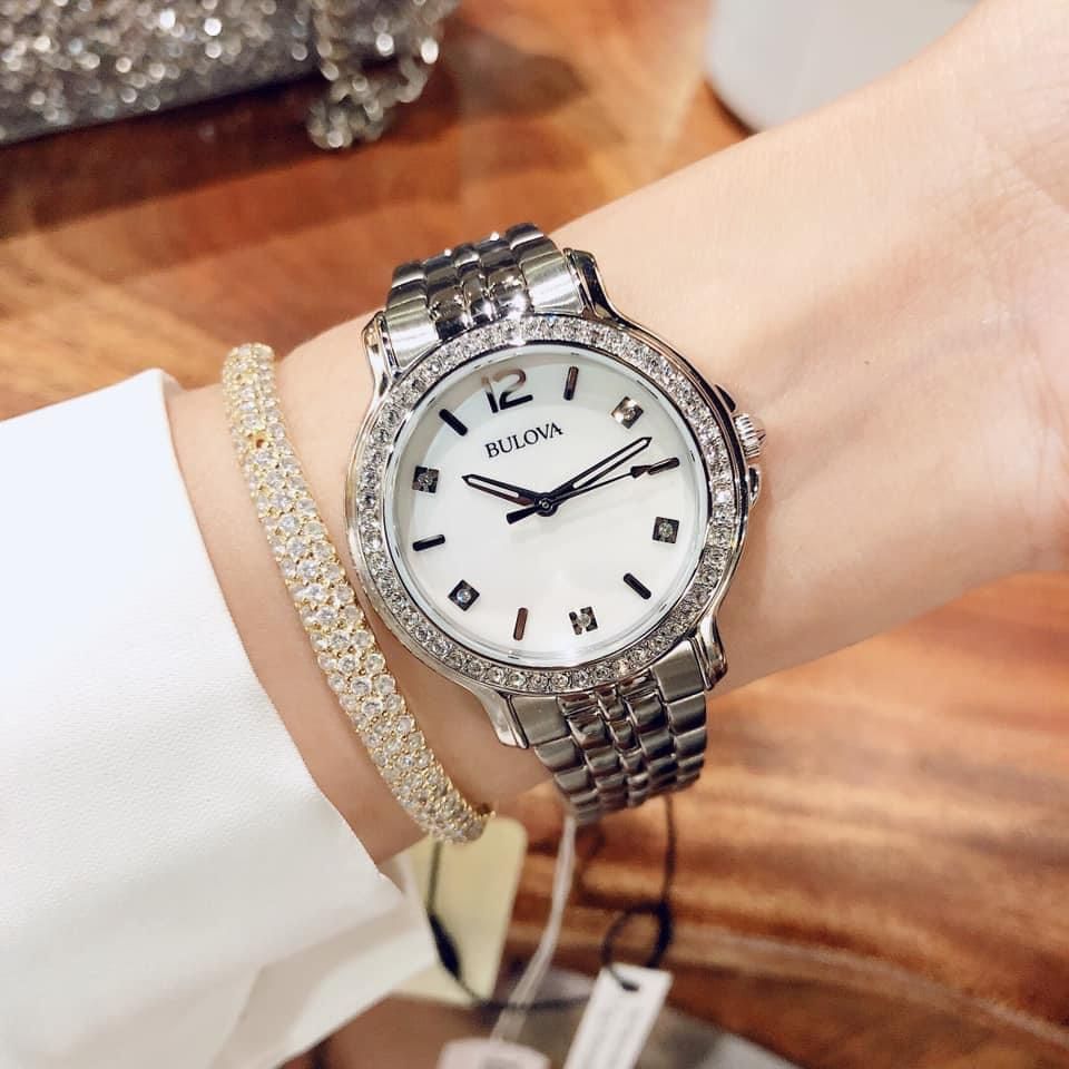 Bulova Quartz 96L255 Crystal - Đồng Hồ Nữ – PhongWatch