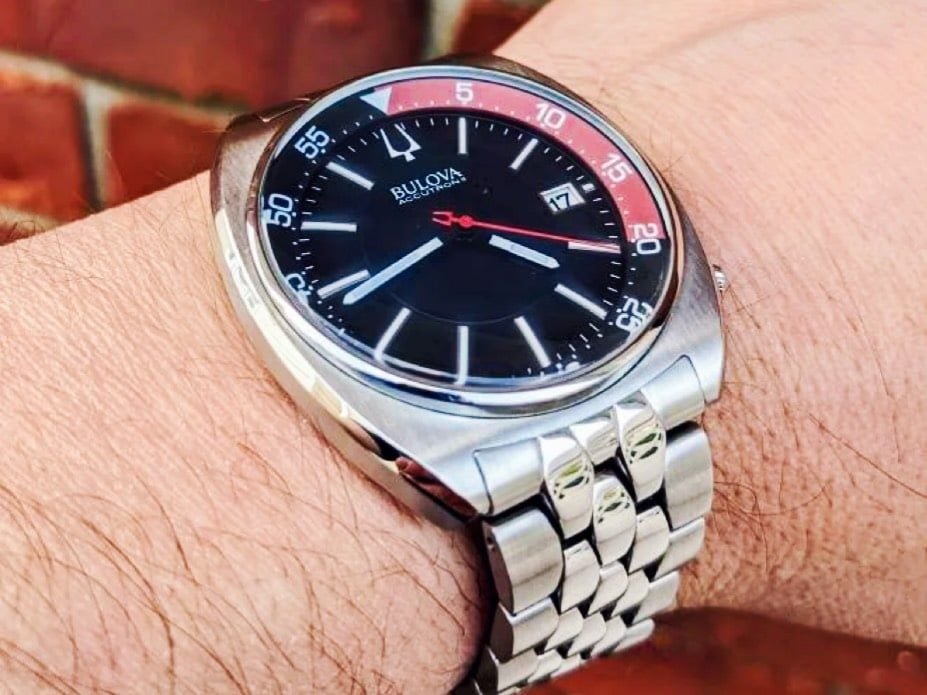 Bulova Automatic 96B210 Black Dial Stainless Steel ng H Nam PhongWatch