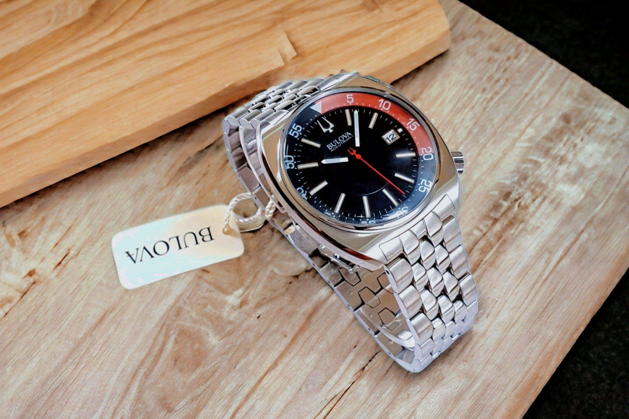 Bulova Automatic 96B210 Black Dial Stainless Steel ng H Nam PhongWatch