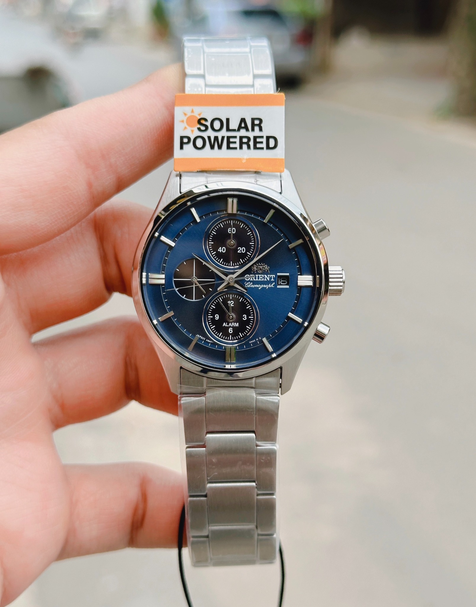 Orient Solar RN-TY0003L Contemporary Chronograph - Đồng Hồ Nam 