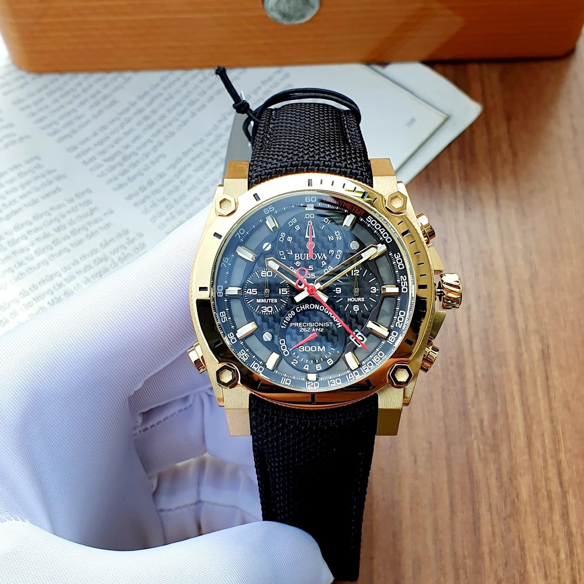 Bulova Precisionist Chronograph 97B178 ng H Nam PhongWatch