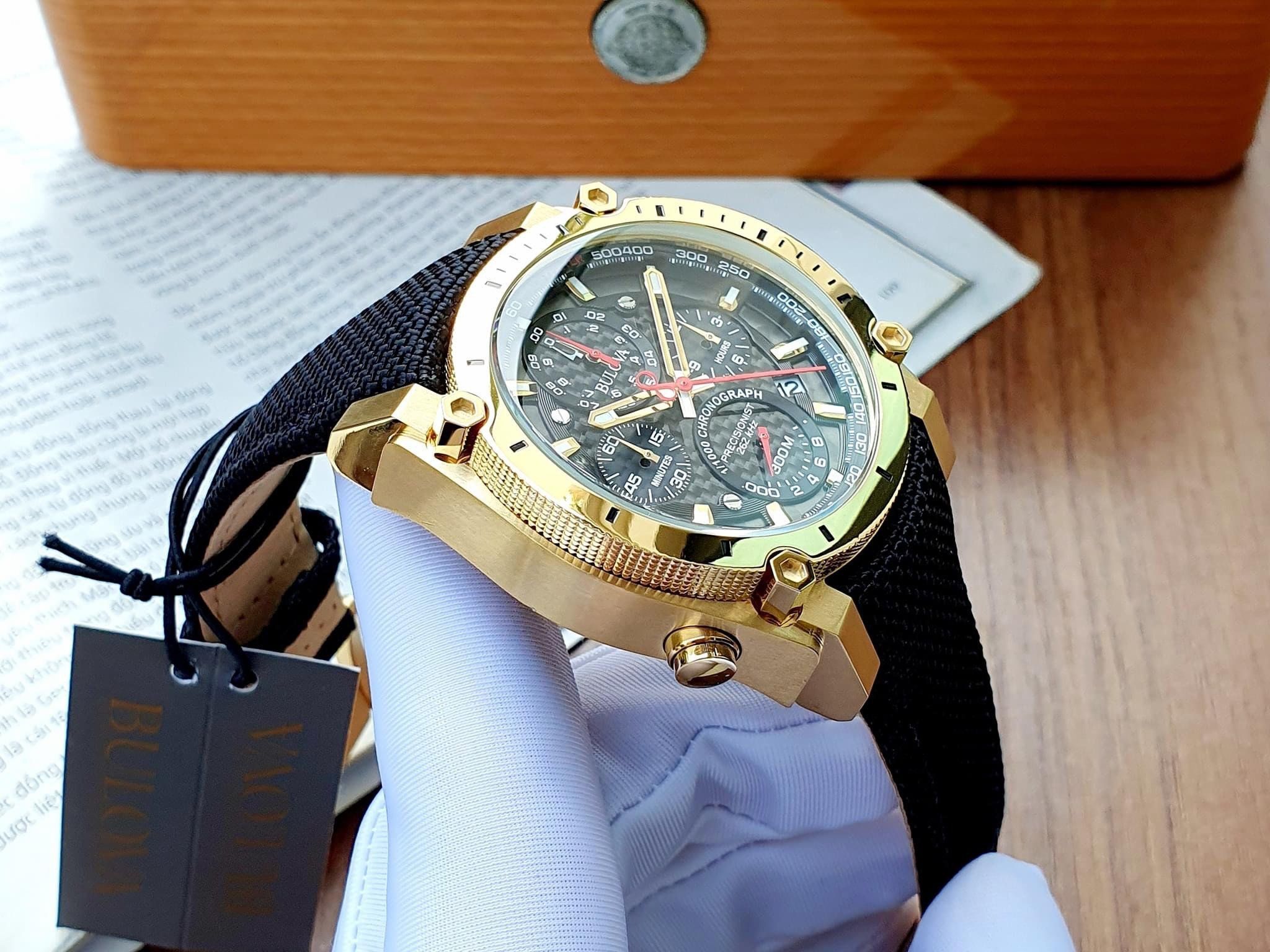 Bulova Precisionist Chronograph 97B178 ng H Nam PhongWatch