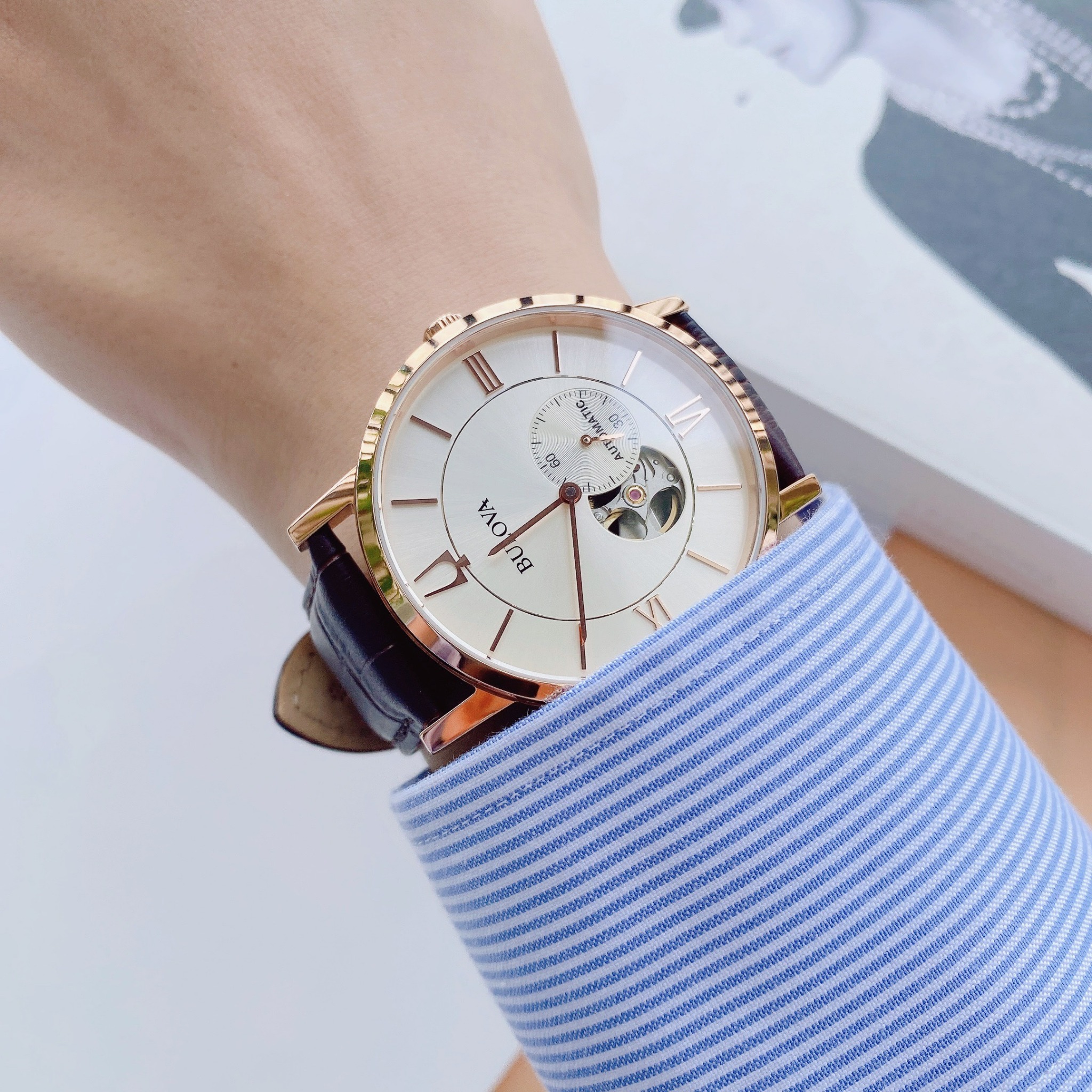 Bulova Automatic 97A150 Classic ng H Nam PhongWatch