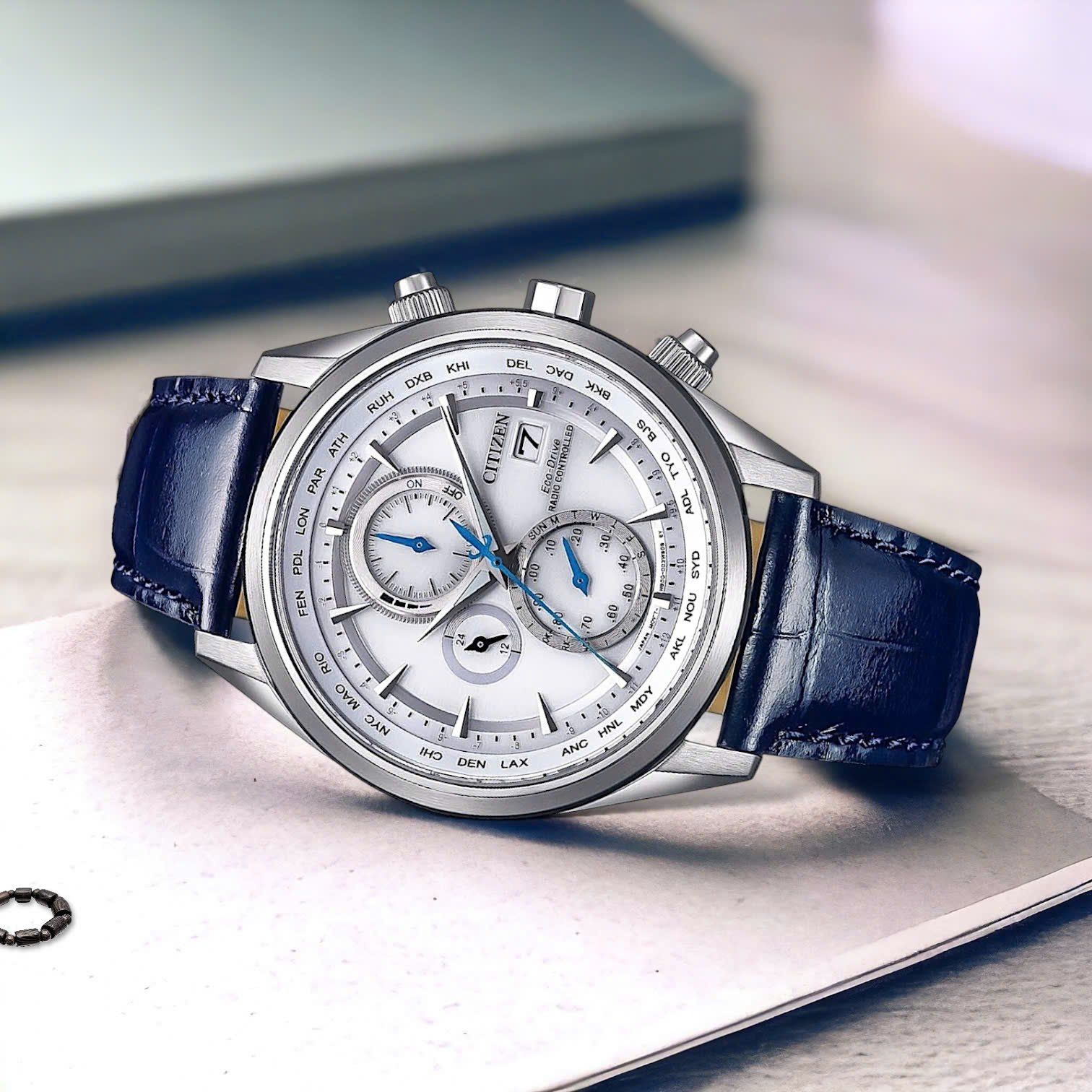 Citizen Eco-Drive AT8260-18A World Chronograph A-T Watch AT811011A