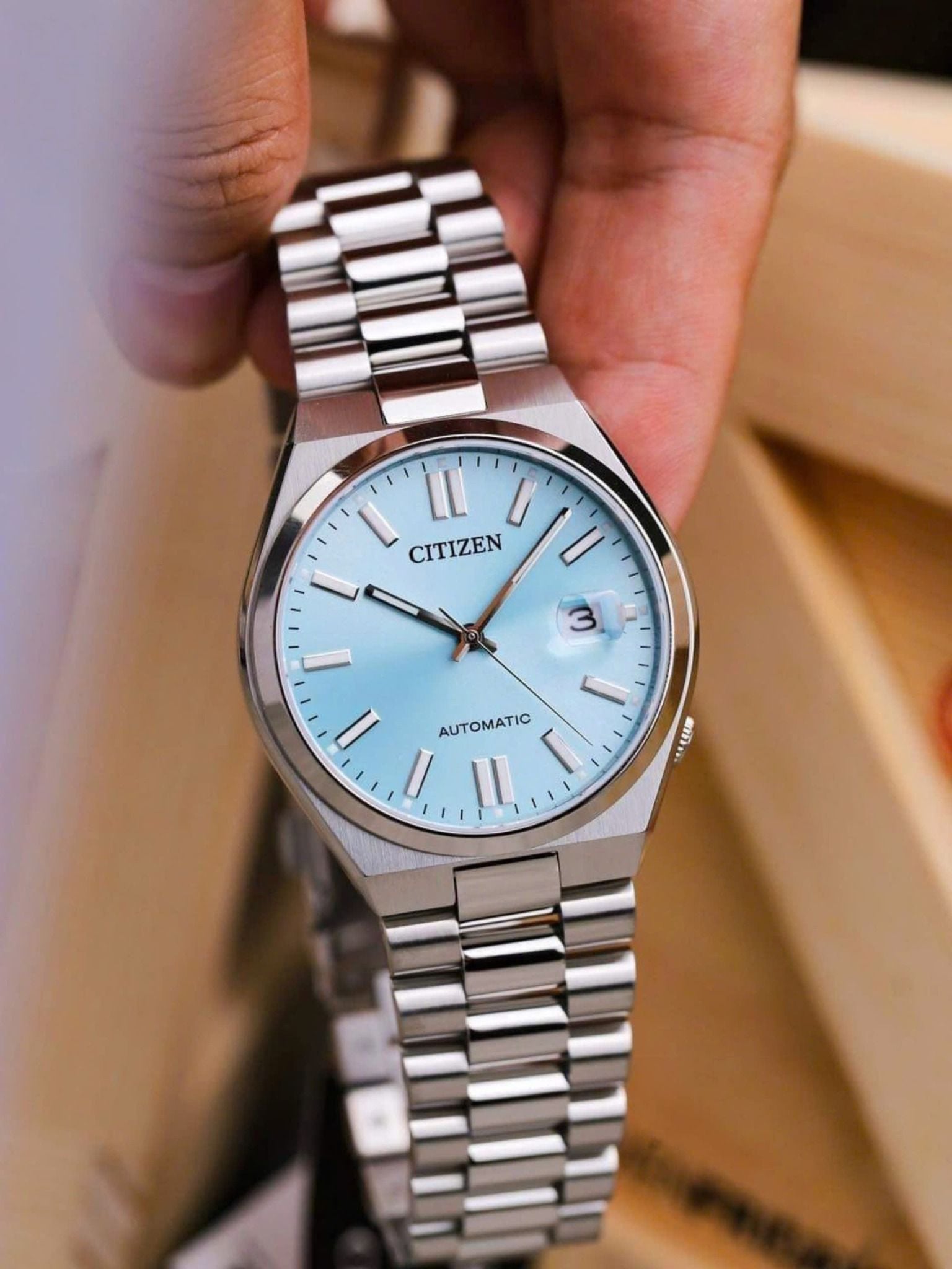 Citizen シチズンTSUYOSA ツヨサアイスブルー NJ0151-88M CITIZEN