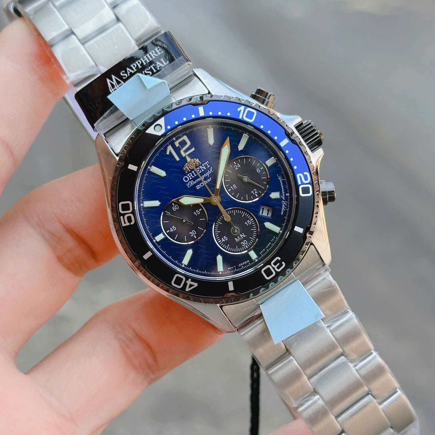 Orient Mako Solar RA TX0208L10B RA TX0208L Chronograph Limited 3000 Orient Mako Solar RA TX0208L10B RA TX0208L Chronograph Limited 3000