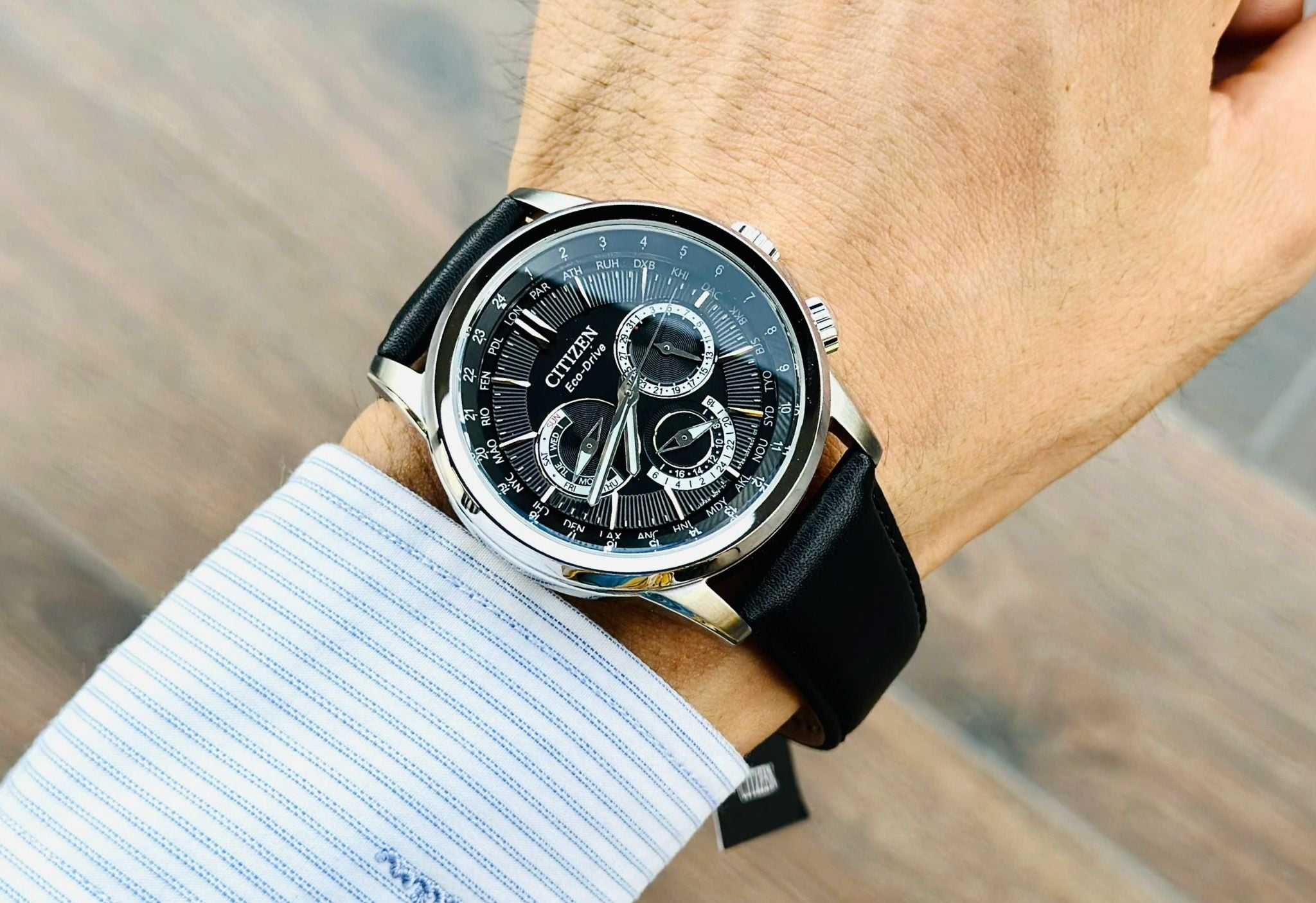 Citizen Quartz Eco-Drive BU2100-05E Đồng Hồ Nam