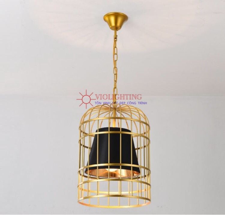 Đèn thả decor - thiết kế lồng chim nghệ thuật TDC-162