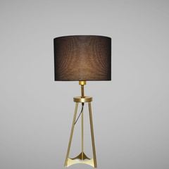 Đèn bàn hiện đại, thân kim loại si vàng đồng cao cấp DB-369