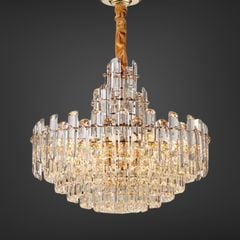 Đèn chùm phale, thiết kế kiểu tròn, thẻ phale K9 cao cấp DC-1039
