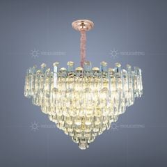 Đèn chùm phale, thiết kế kiểu tròn, thẻ phale K9 cao cấp DC-1052