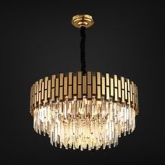 Đèn chùm phale, thiết kế dạng tròn, thẻ phale K9 cao cấp DC-1057