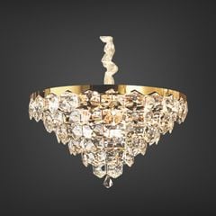Đèn chùm phale, thiết kế kiểu tròn, thẻ phale K9 cao cấp DC-1068