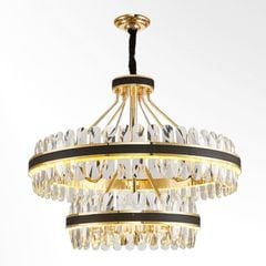 Đèn chùm gắn phòng khách-bàn ăn, Phale K9-thiết kế hai vòng tròn hiện đại DC-1192