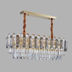 Đèn chùm phale, thiết kế thả ngang, thẻ phale K9 cao cấp DC-1056