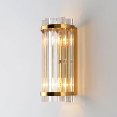 Đèn gắn tường Decor,Phale phối kim loại si vàng đồng cao cấp VDC-569