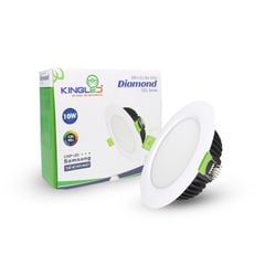 Đèn âm trần tán quang, chất lượng cao, Kingled Diamond 10W
