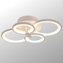 Đèn ốp trần hiện đại, thiết kế vòng tròn đan xen OT-043