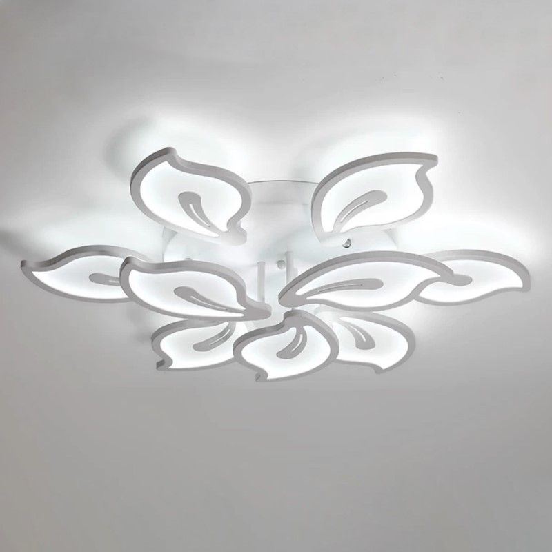 Đèn ốp trần hiện đại, thiết kế bông hoa nghệ thuật OT-064