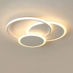 Đèn ốp trần hiện đại, thiết kế vòng tròn đơn giản OT-077