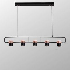 Đèn thả decor - thiết kế ngang 5 bóng, led 3 chế độ hiện đại TDC-108/5