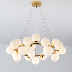 Đèn Thả Nordic Vòng Tròn 25 bóng TDC-215