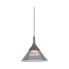 Đèn thả Decor - Thiết kế hiện đại hình nón màu khói TDC-2263