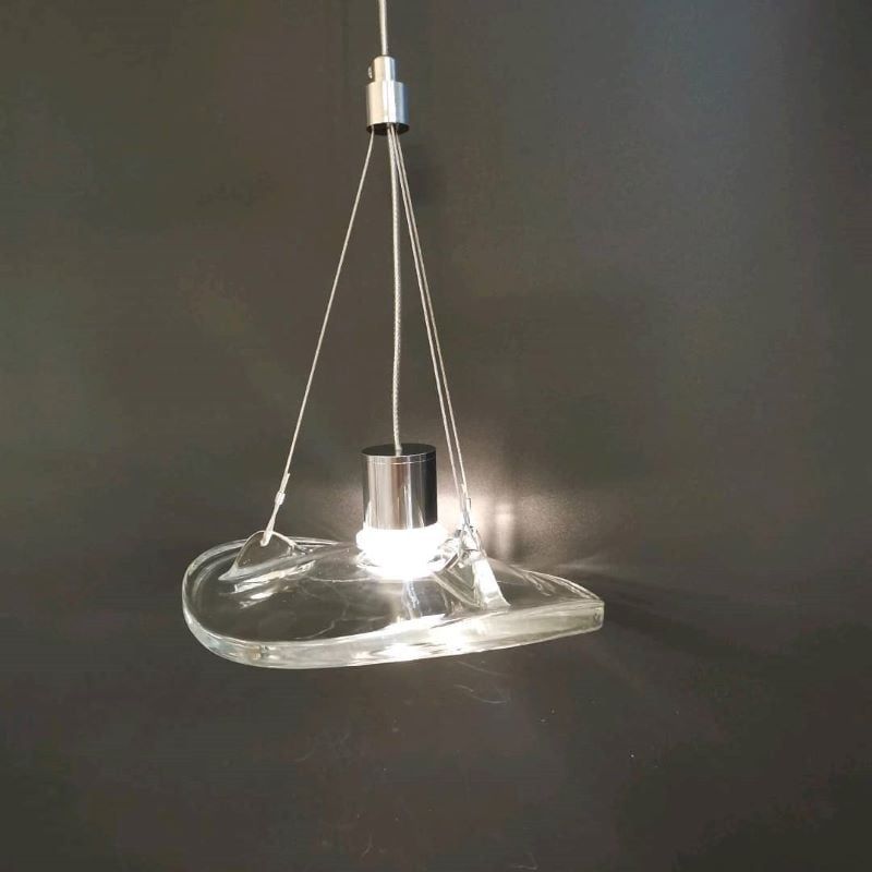 Đèn thả Decor - Thiết kế hiện đại thủy tinh hình lá mảnh  TDC-2277