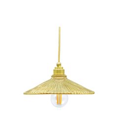 Đèn thả Decor - Thiết kế hiện đại thủy tinh vàng TDC-2268