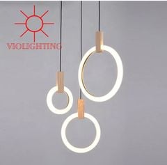 Đèn thả decor - thiết kế vòng tròn, led hiện đại TDC-94