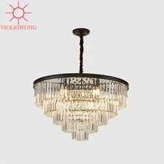 Đèn chùm phale, thiết kế dạng tròn, thẻ phale trắng DC-1031