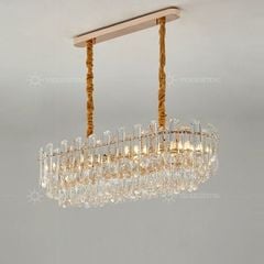 Đèn chùm phale, thiết kế thả ngang, thẻ phale K9 cao cấp DC-1051
