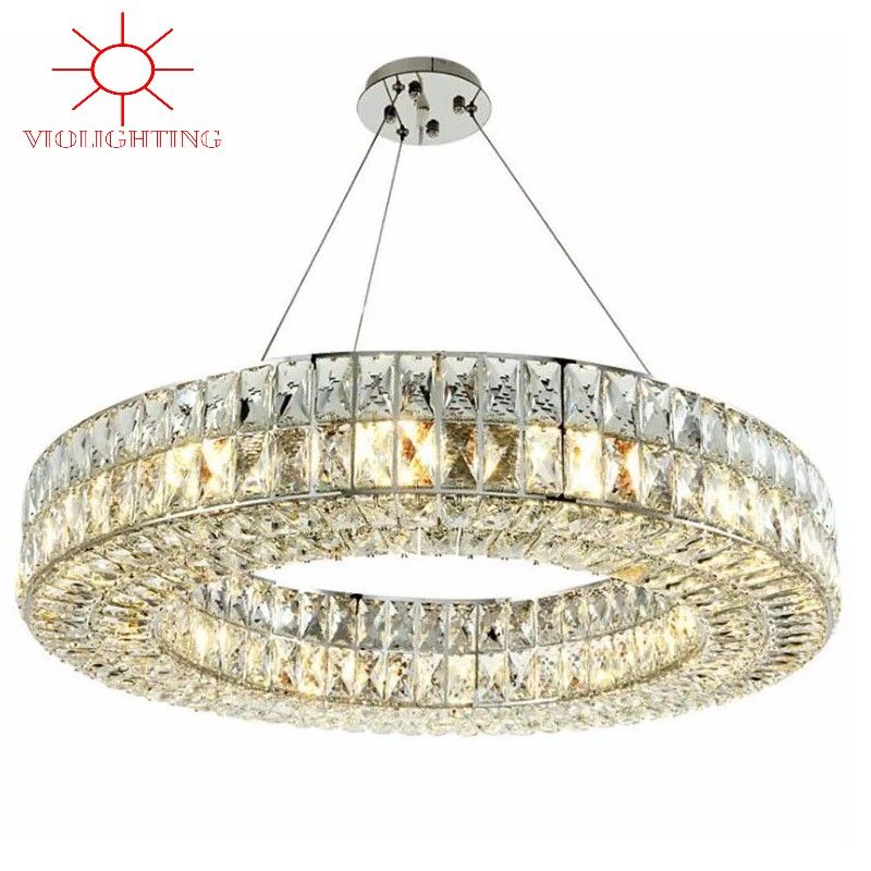 Đèn chùm Phale, thiết kế vòng tròn, thẻ phale trắng cao cấp DC-1063