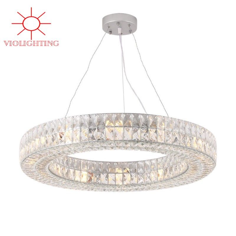 Đèn chùm Phale, thiết kế vòng tròn, thẻ phale trắng cao cấp DC-1063