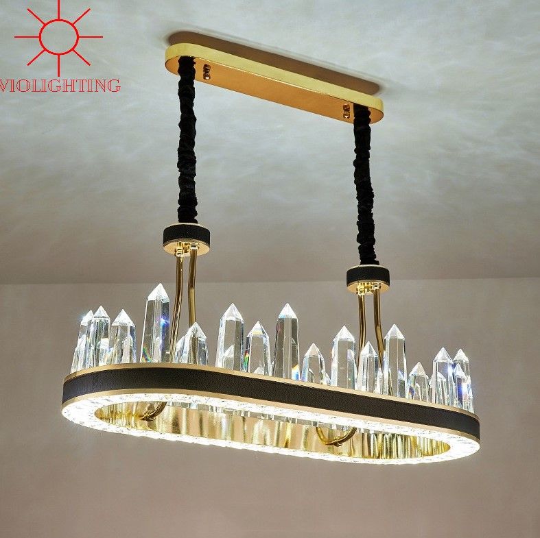 Đèn chùm phale, thiết kế thả ngang, Phale giả đá cao cấp DC-1066