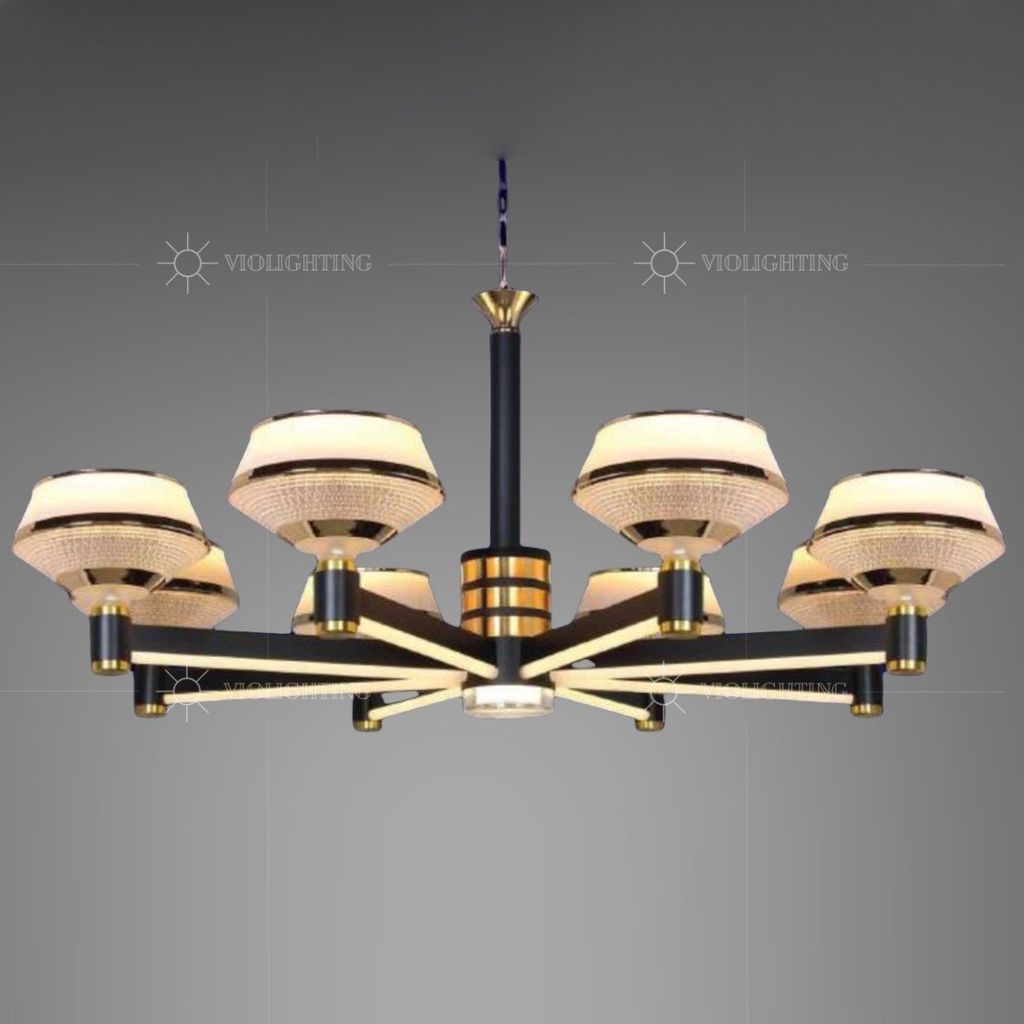 Đèn gắn trần phòng khách-bàn ăn, kiểu Bắc Âu, Led hiện đại DC-2037