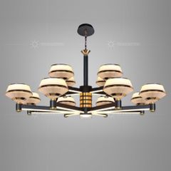 Đèn gắn trần phòng khách-bàn ăn, kiểu Bắc Âu, Led hiện đại DC-2037