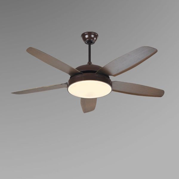 Quạt trần đèn, 5 cánh nhựa, thiết kế hiện đại QT-161