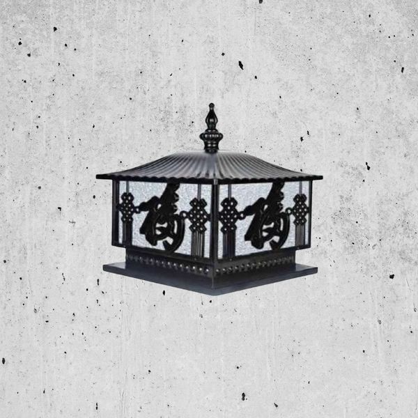 Đèn trụ cổng - hàng rào giá rẻ, thiết kế cổ điển DTC-28