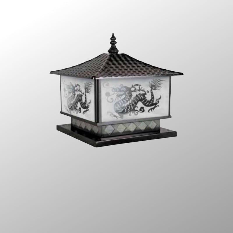 Đèn trụ cổng - hàng rào giá rẻ, thiết kế cổ điển DTC-37