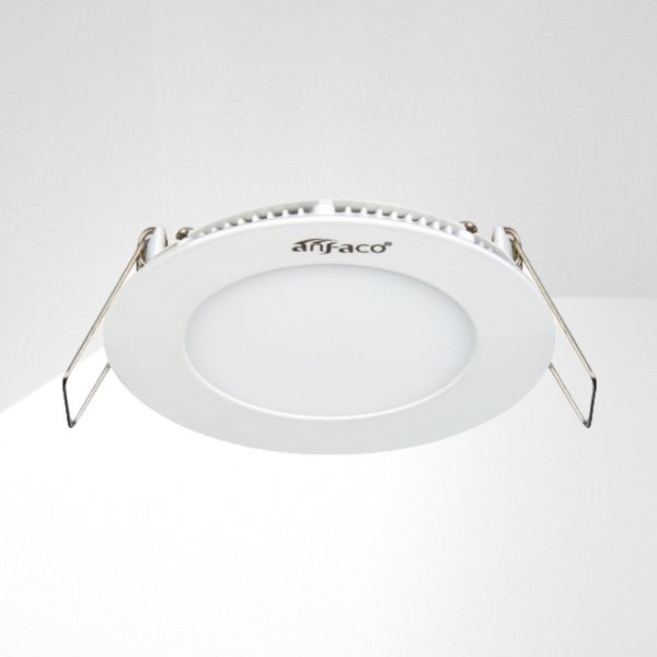 Đèn panel âm trần 9wat,Φ130 cao cấp - Anfaco AFC688