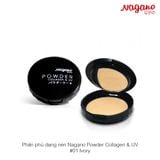 Phấn phủ dạng nén Nagano Powder Collagen & UV